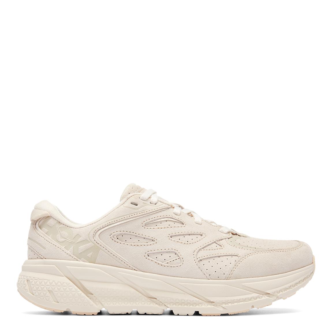 Unisex Beige Clifton L Suede Trainers main product photo