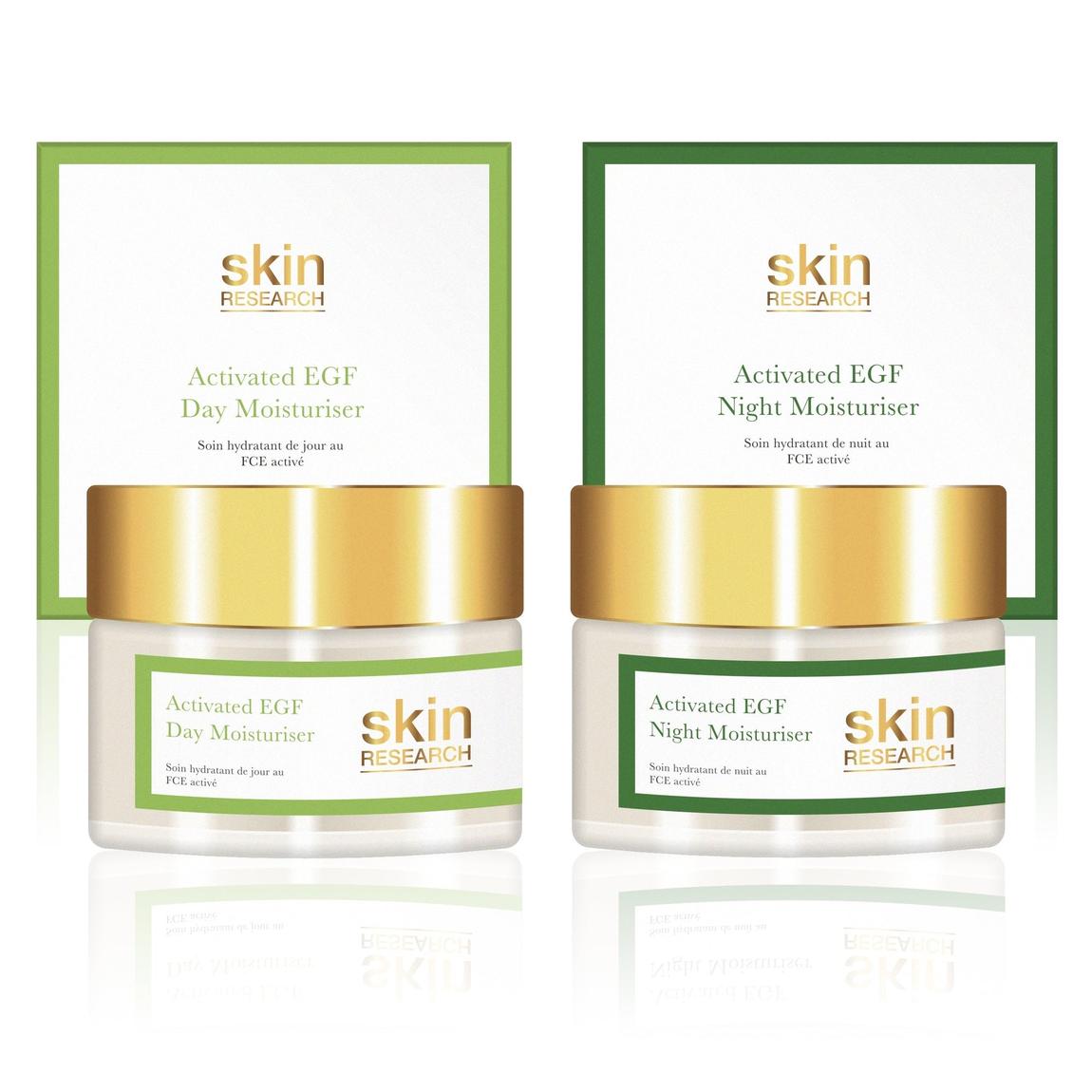 Skin Research Anti-Ageing Activated EGF Day & Night Moisturiser Gift Set main product photo