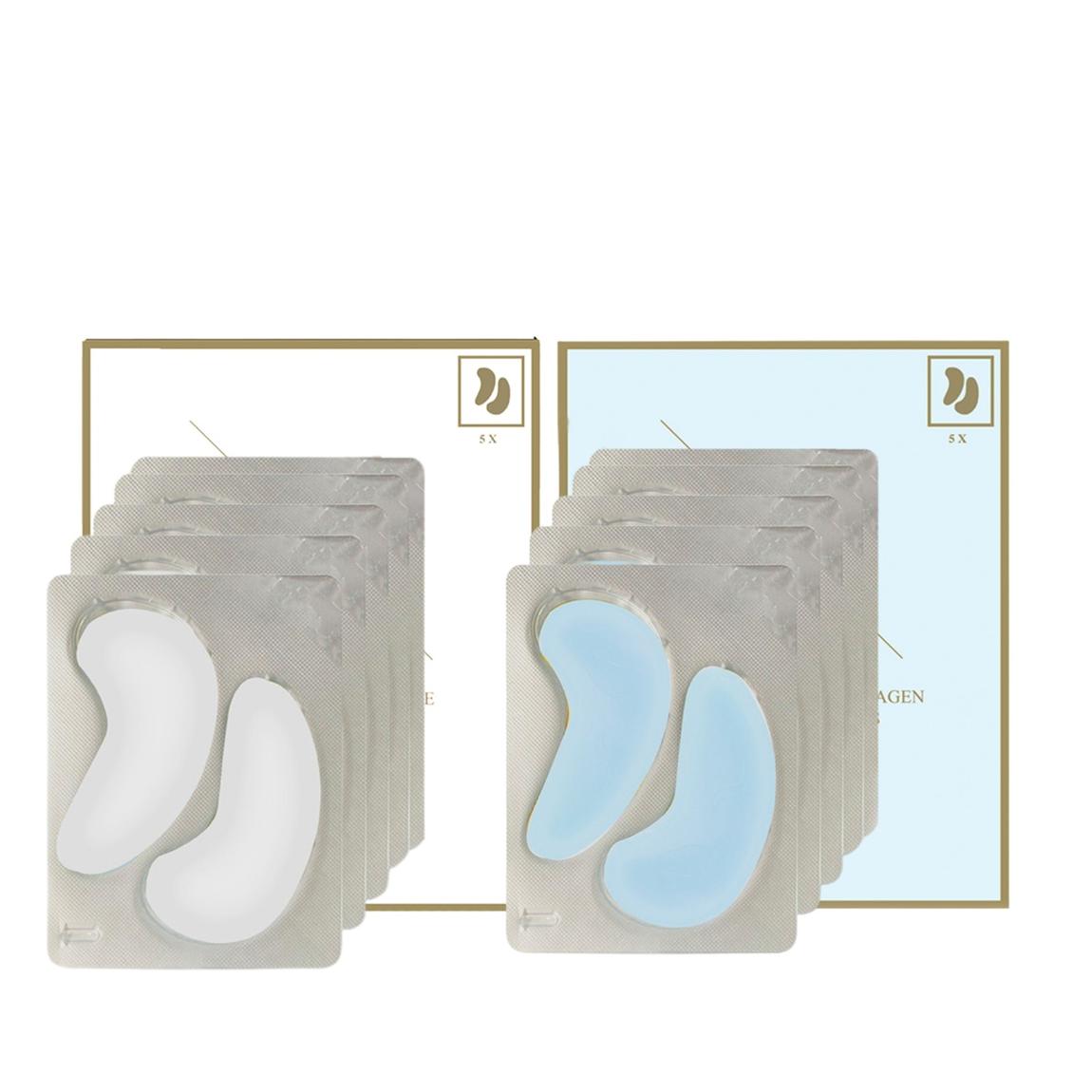 HYALURONIC ACID + COLLAGEN HYDROGEL EYE PADS 5 X 2 + DOUBLE COLLAGEN + ROSE HYDROGEL EYE PADS 5 X 2 main product photo