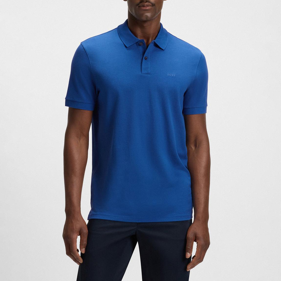 Blue Pallas Cotton Polo Shirt main product photo