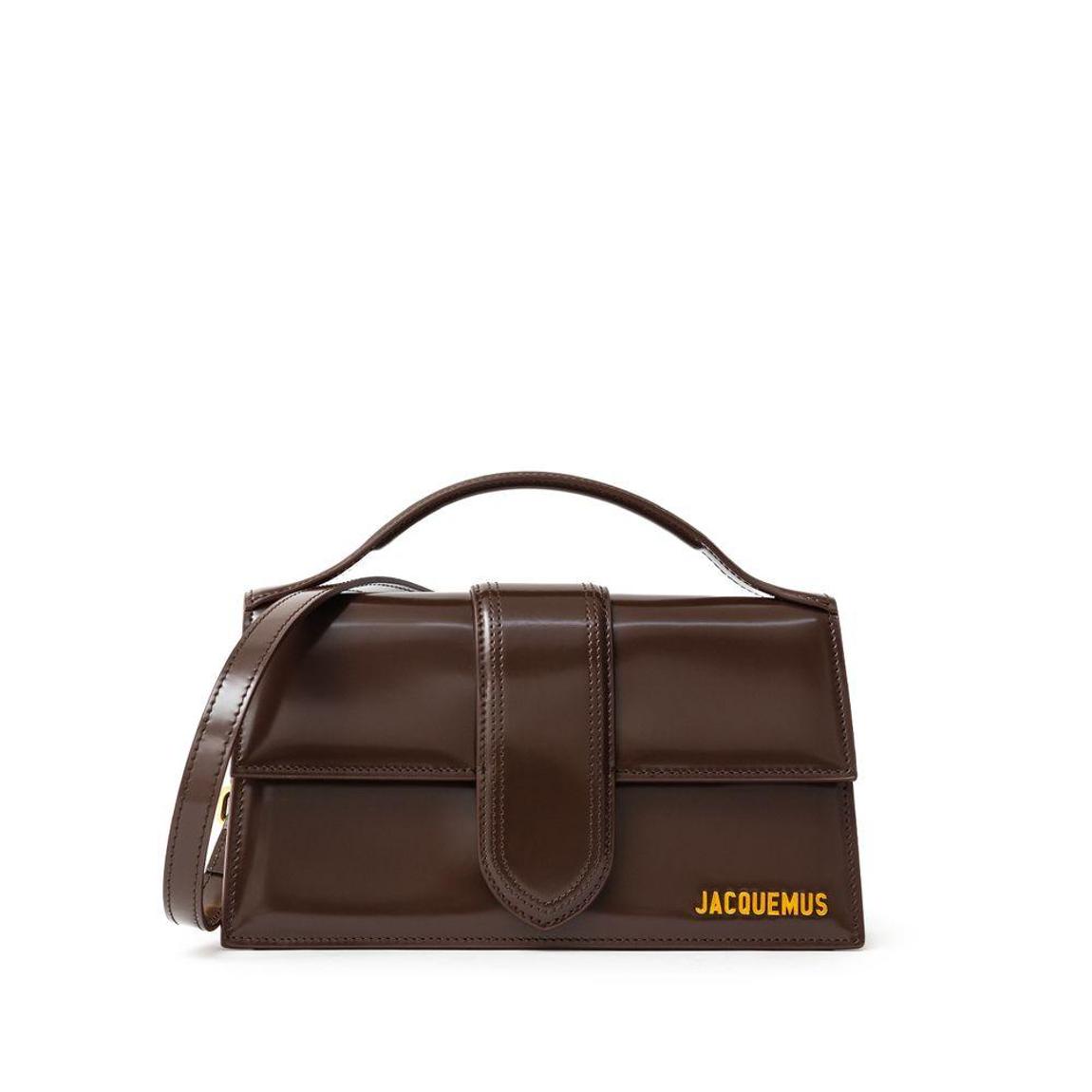 Midnight Brown Jacquemus Le Grand Bambino Bag main product photo