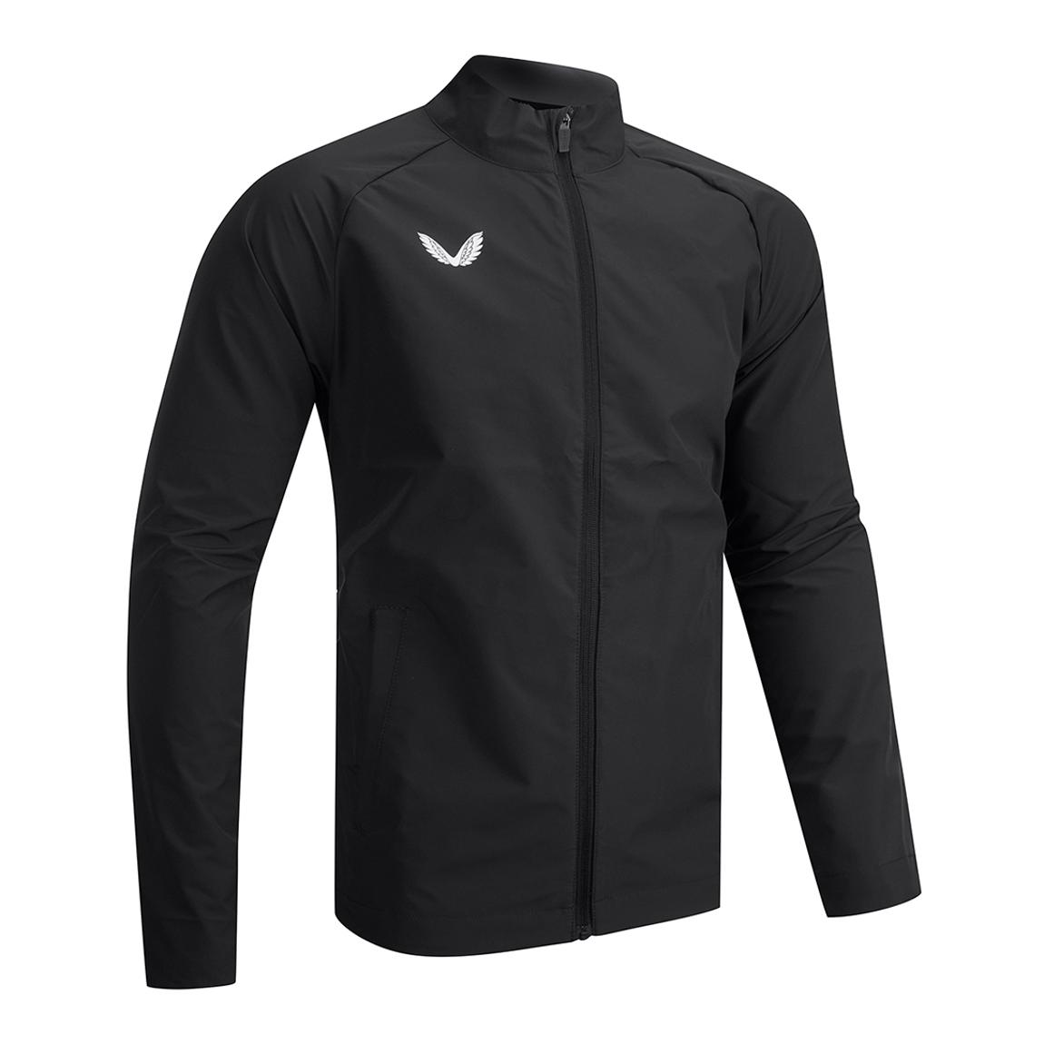 Black Full Zip Golf Performance Wind Jacket main product photo