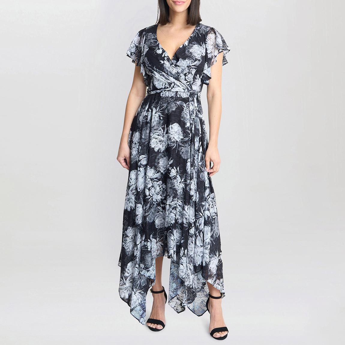 Jude High-Low Floral Print Dress main product photo
