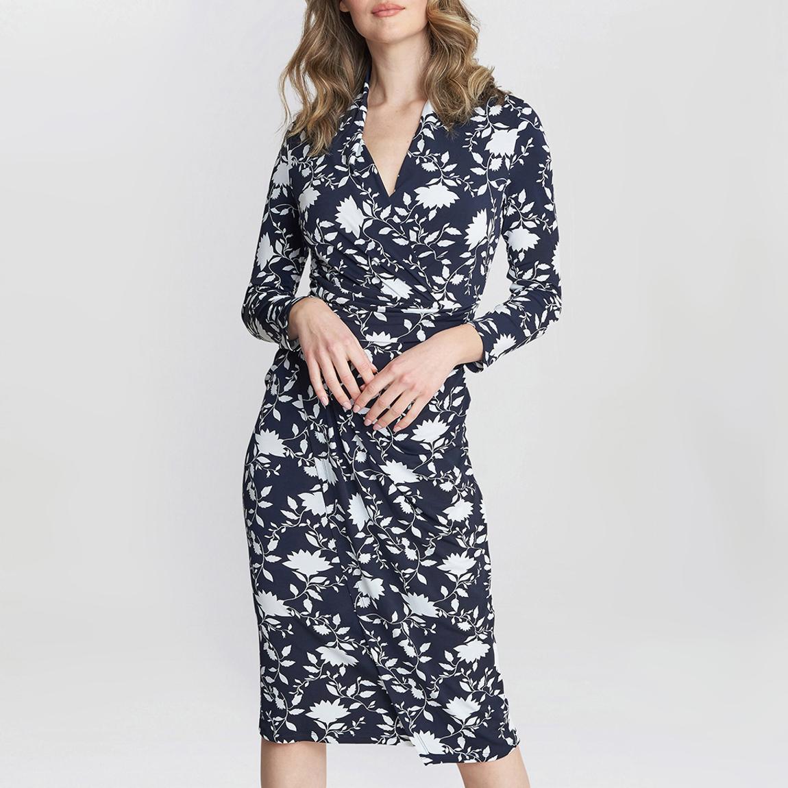 Linda Jersey Wrap Dress main product photo