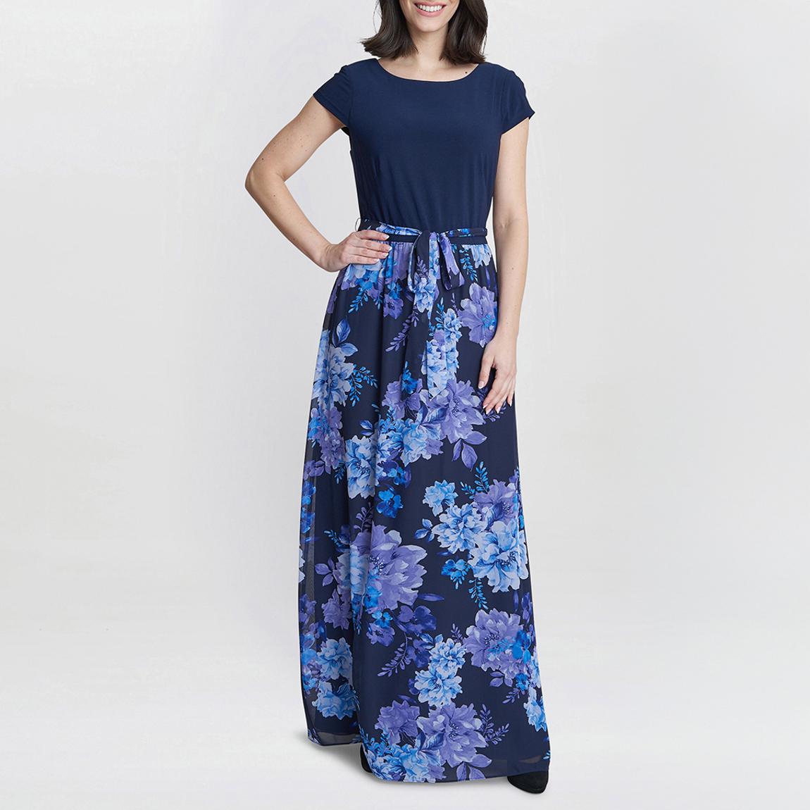 Carmen Printed Maxi With Tie Belt main product photo