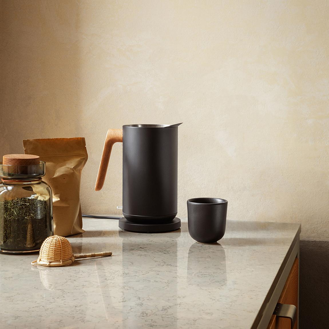 Black Nordic Kitchen Electric Kettle, 1.5L main product photo