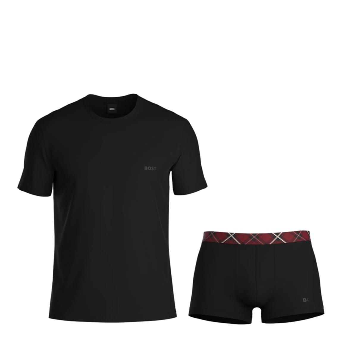 Black T-Shirt & Trunk Set main product photo