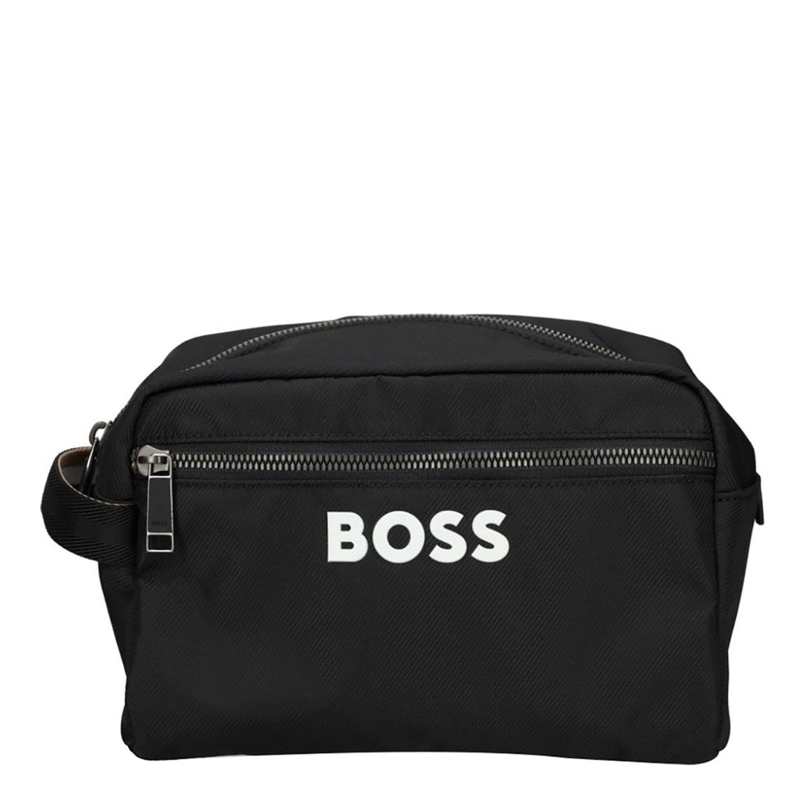 Black Boss Logo Washbag main product photo