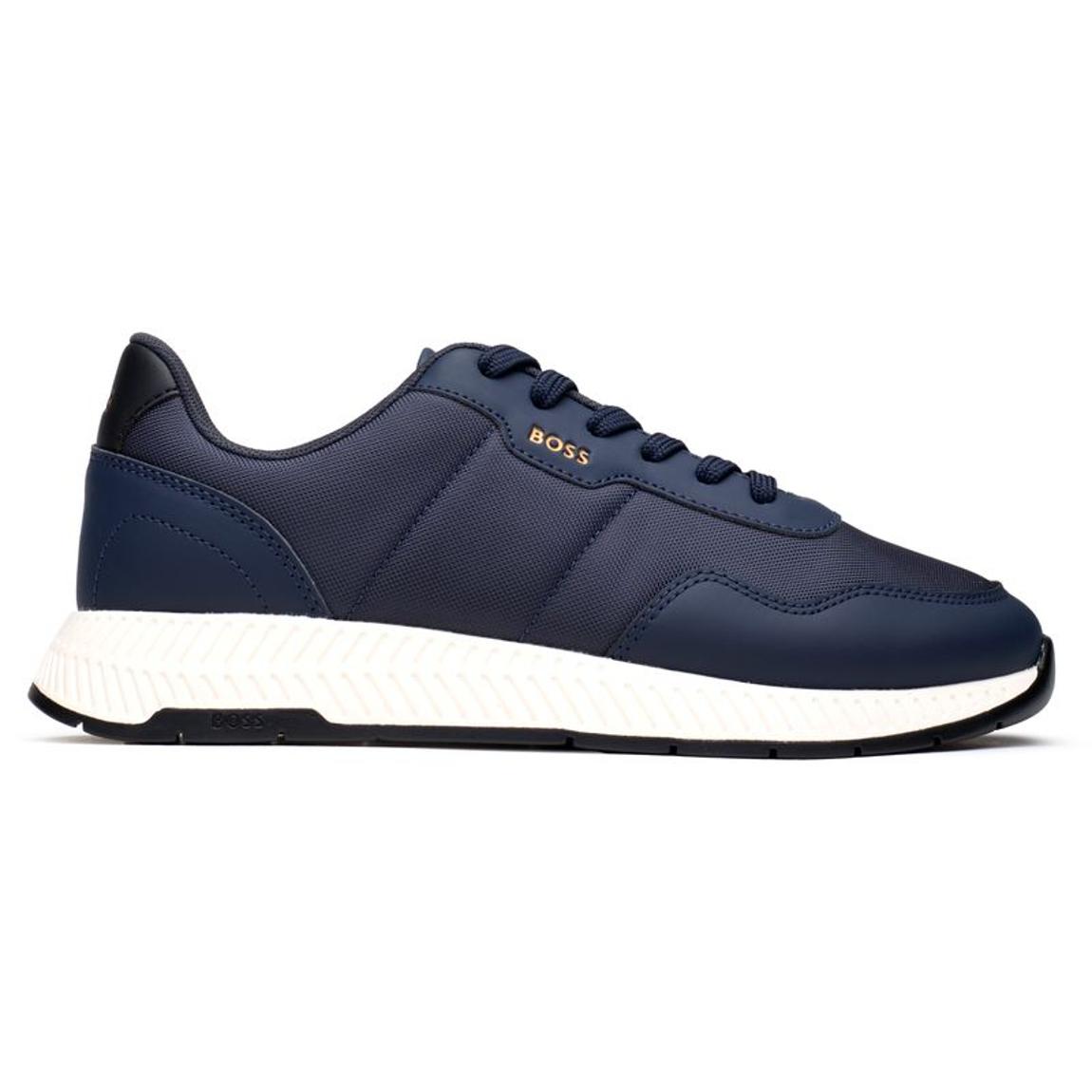 Blue Titanium Low Top Trainers main product photo