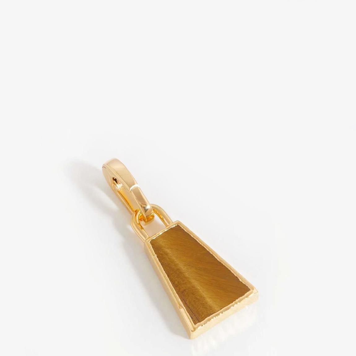 Gold Pyramid Clip-On Pendant main product photo