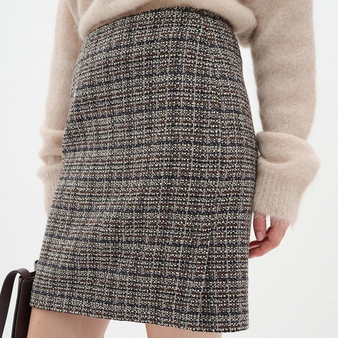 Slate Yara Mini Skirt main product photo