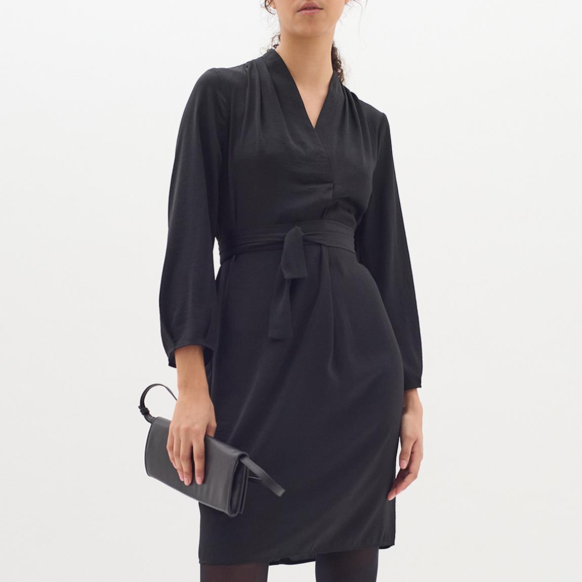 Black Duto Kimono Style Dress main product photo