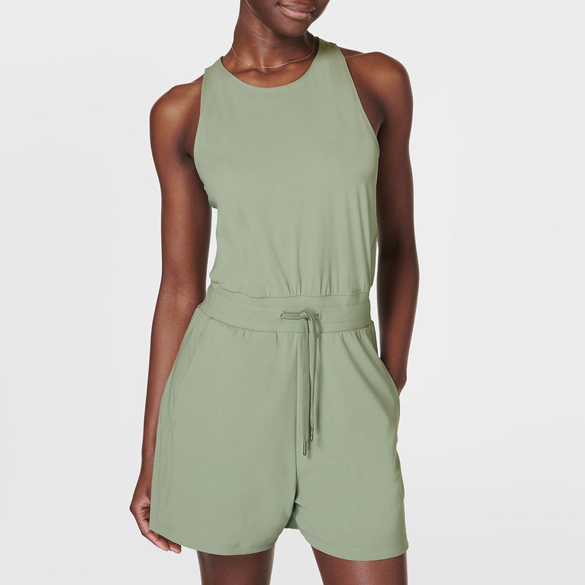 Explorer Romper - Savannah Green main product photo