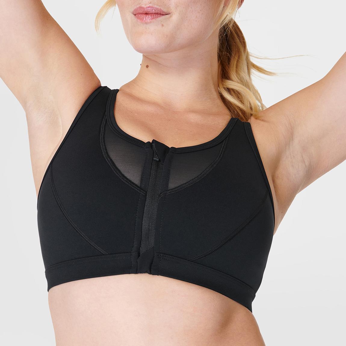 Power Icon Train Bra - Black main product photo