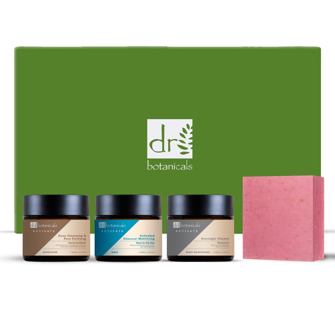 Dr Botanicals Anti-Ageing Activate Morning Skincare Mother's Day Gift Set main product photo