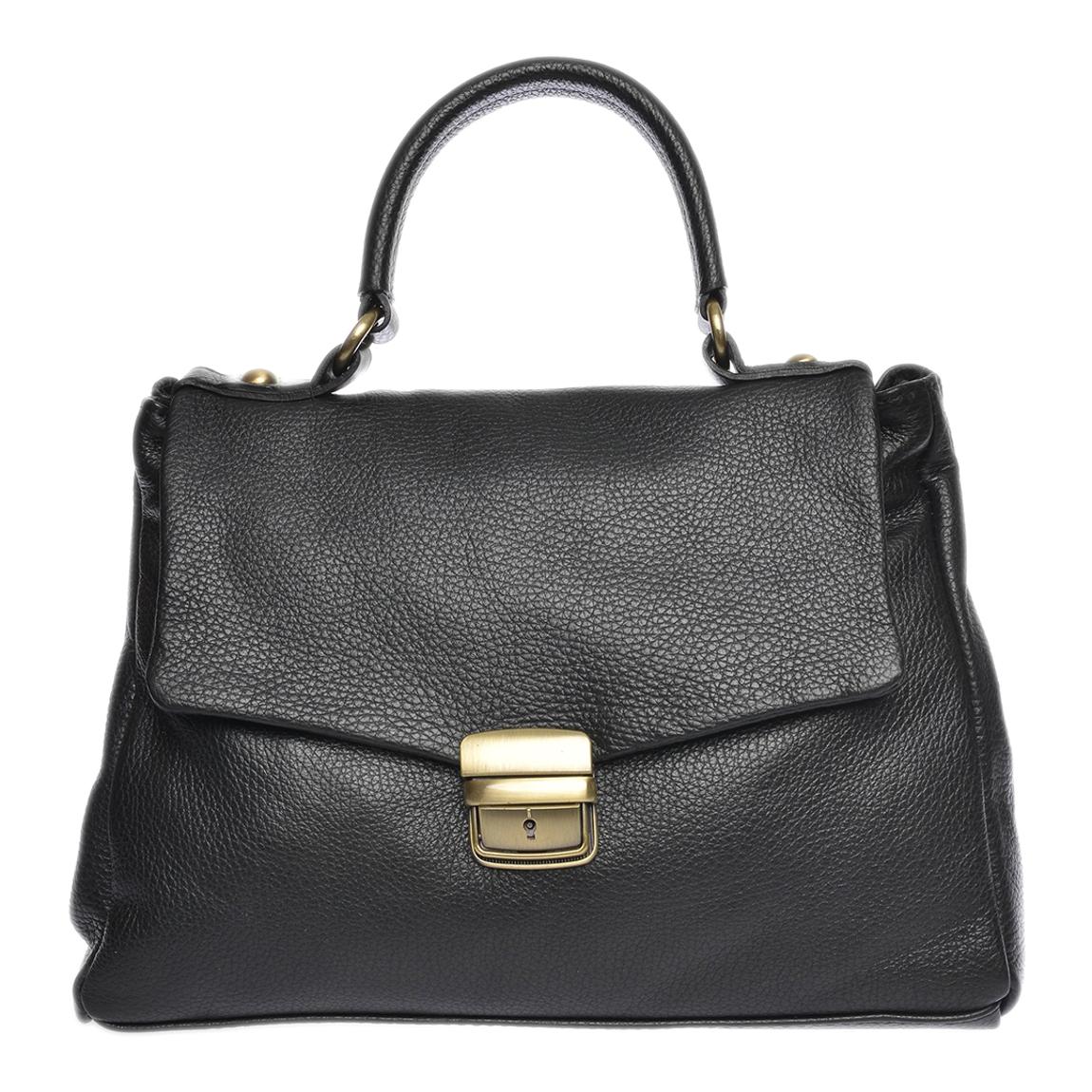Black Leather Handbag main product photo