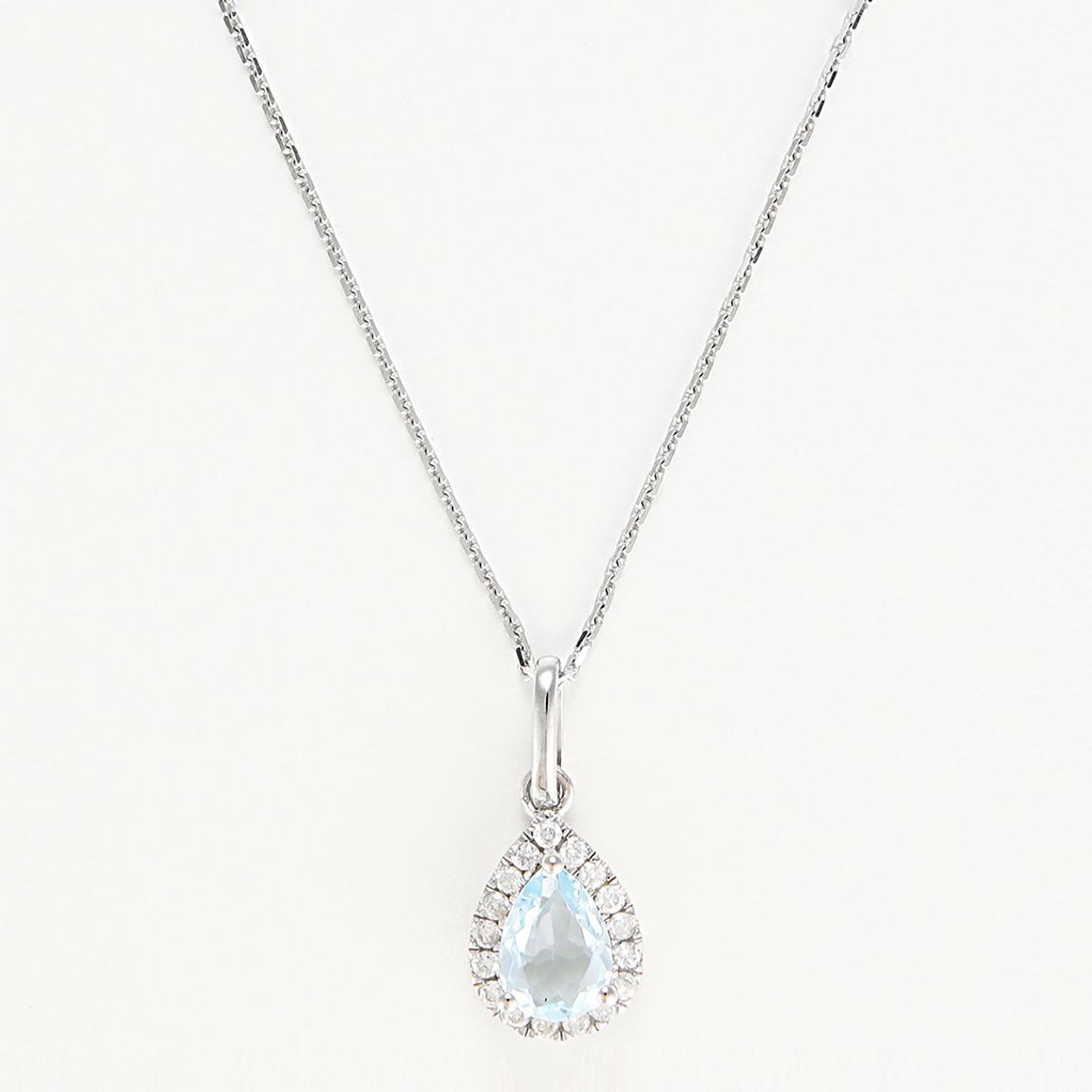 White Gold Goutte Moi Pendant Necklace main product photo