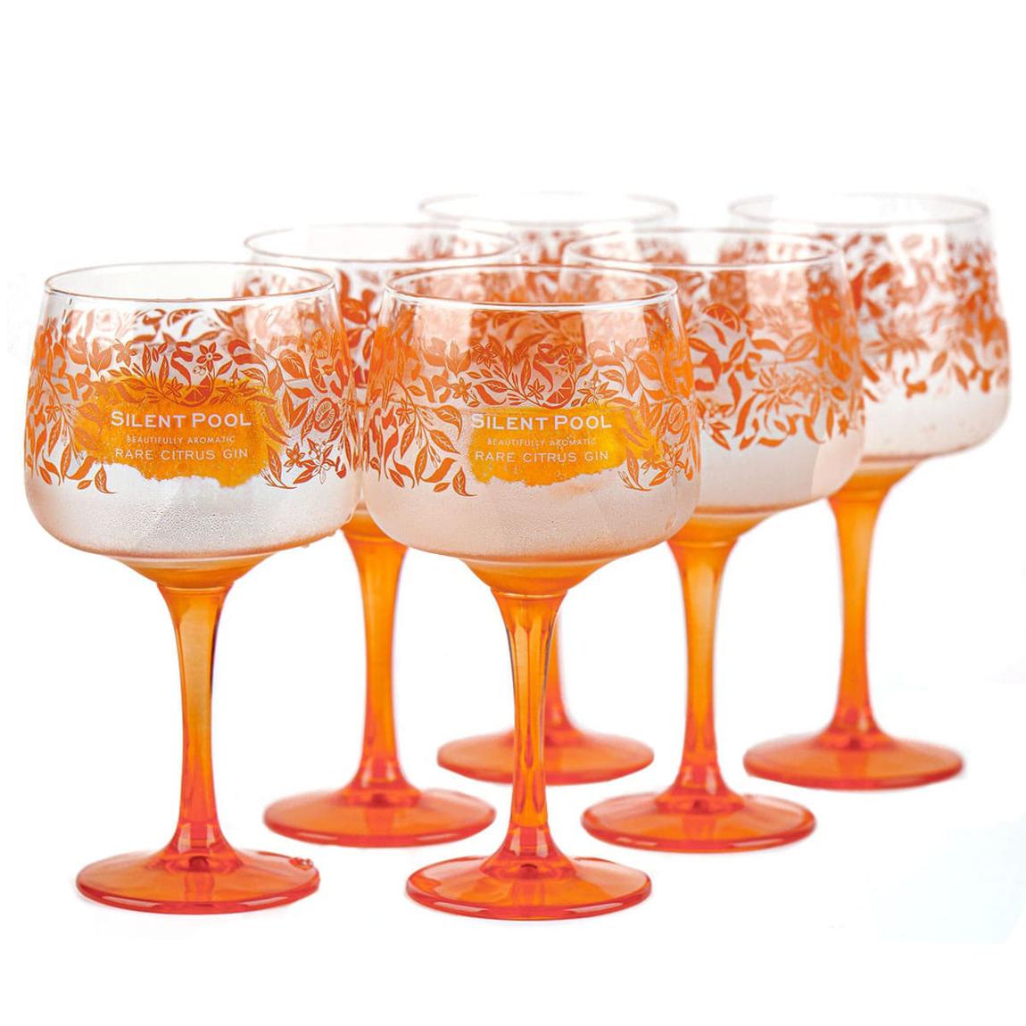Silent Pool Rare Citrus Gin Copa Glasses - set of 6 main product photo