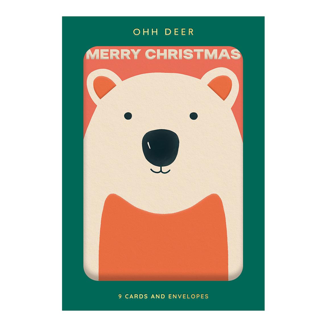 Pack of 18 Christmas Characters Cards main product photo
