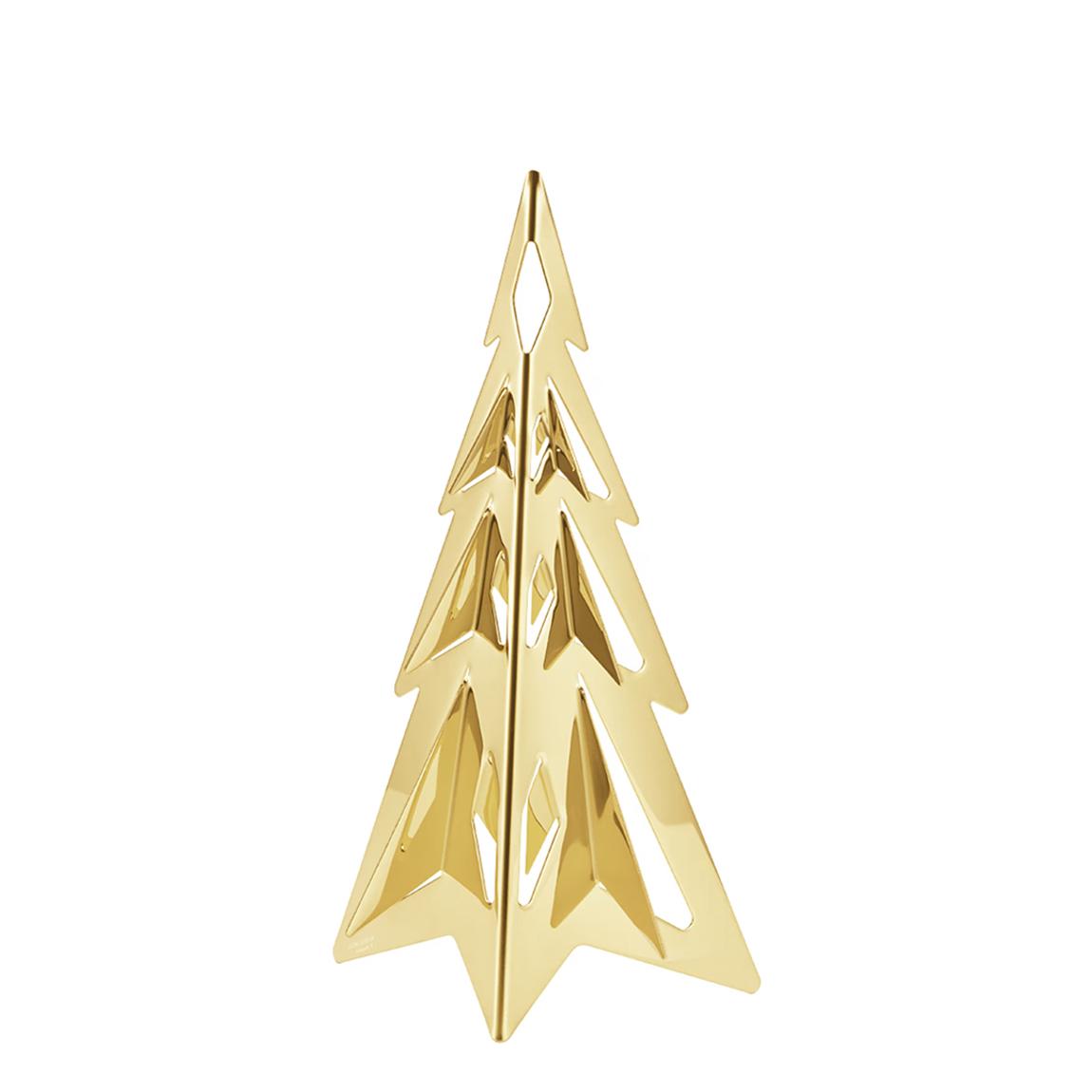 Medium Christmas Table Tree, Gold Plated main product photo