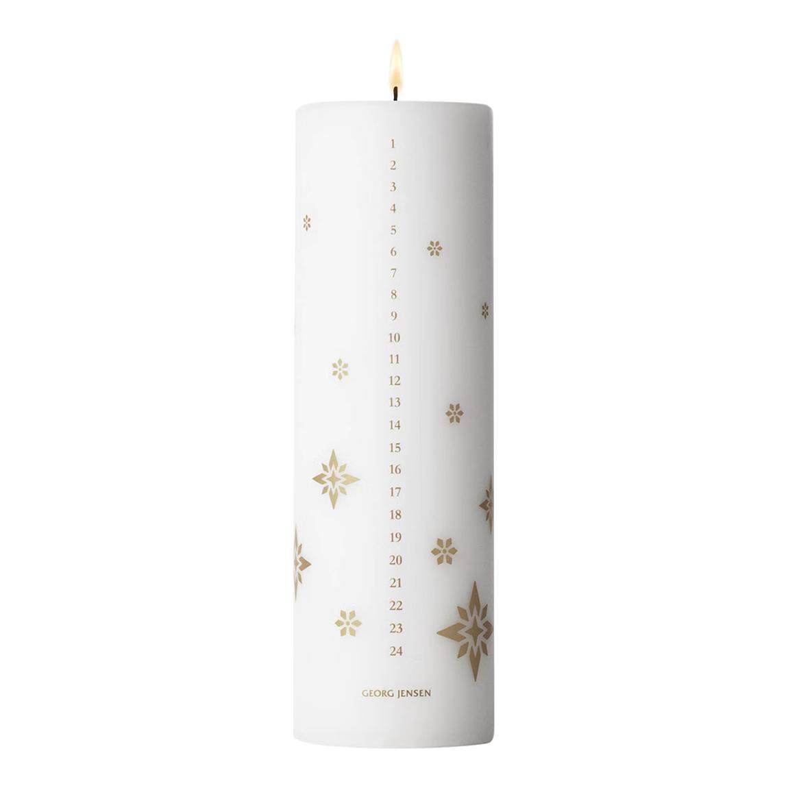 Calendar Candle, Gold Pattern main product photo