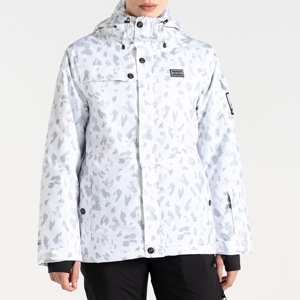 White Printed Ski Life Jacket main product photo