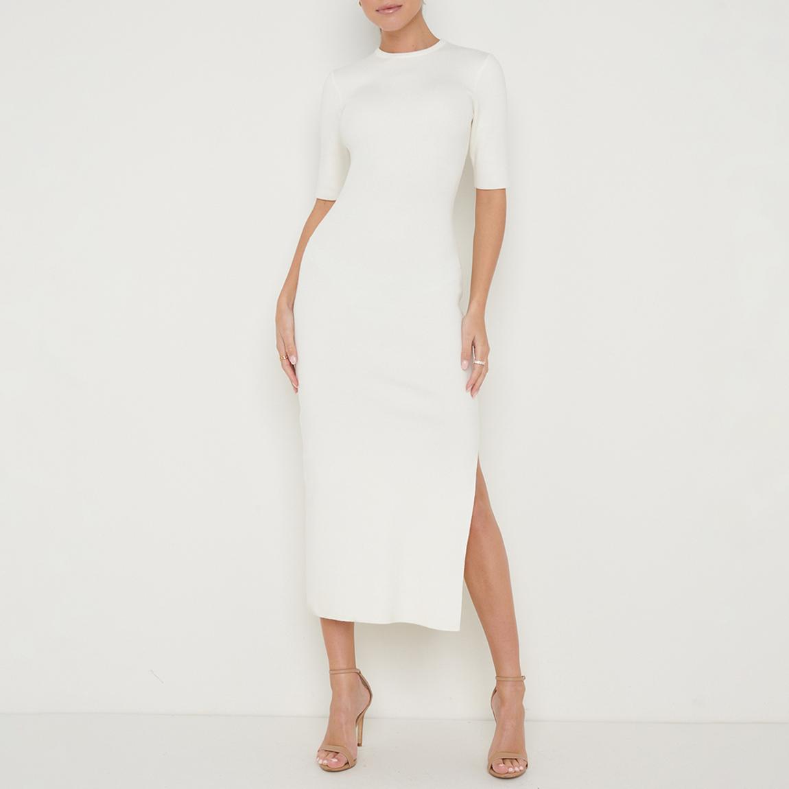 Ivory Rosa Midaxi Knit Dress main product photo
