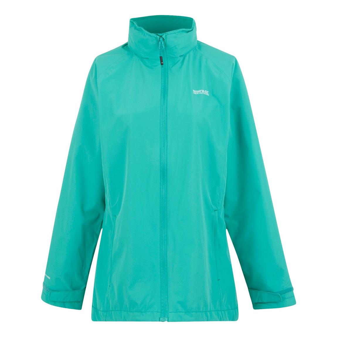 Waterproof Jacket Daysha II Recycled Polyester Turquoise main product photo