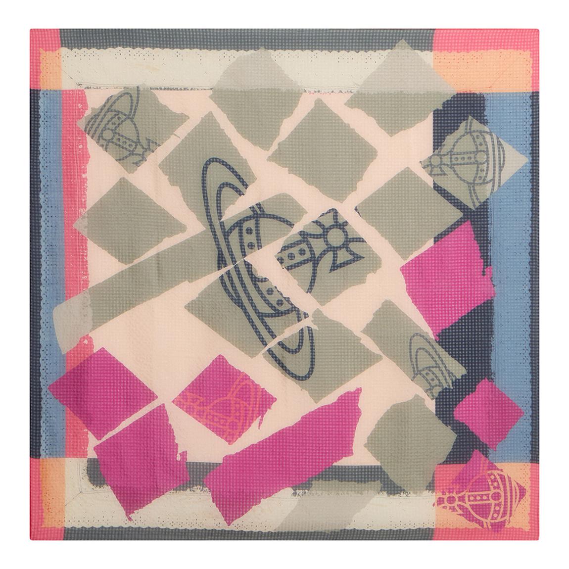 Powder Pink Torn Foulard main product photo