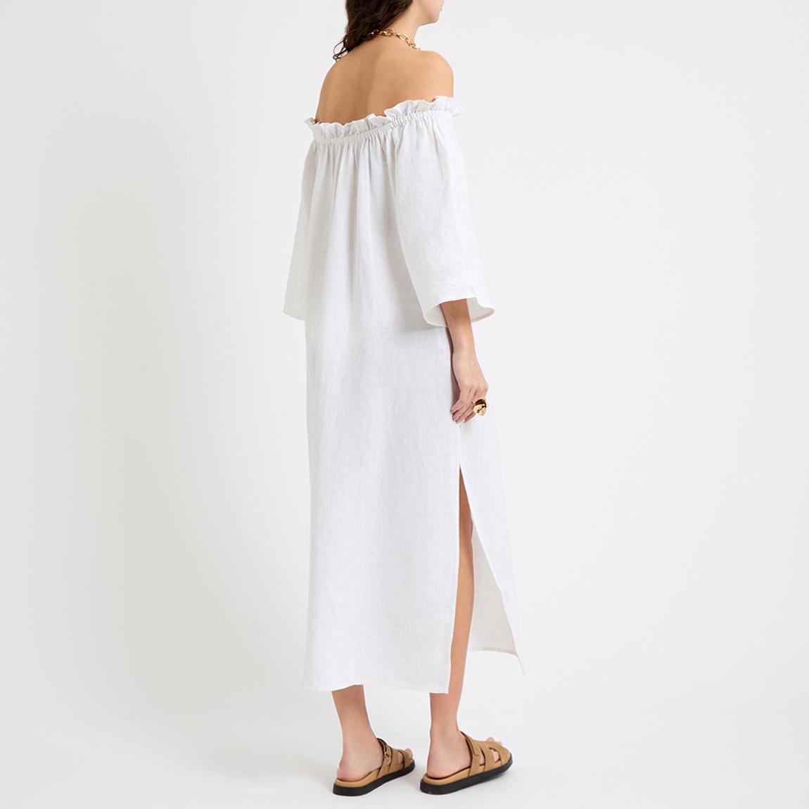 long sleeve flowy long dress Alima Long Sleeve Maxi Dress main image 1