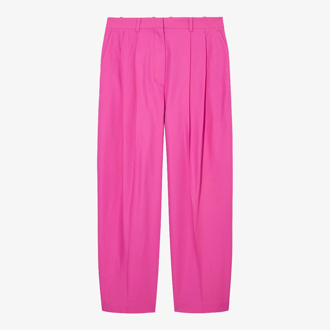 Hot Pink Wide Pleated Trouser main product photo