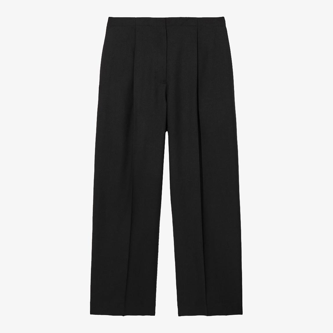 Black Pholiota Wool Pleated Pants main product photo