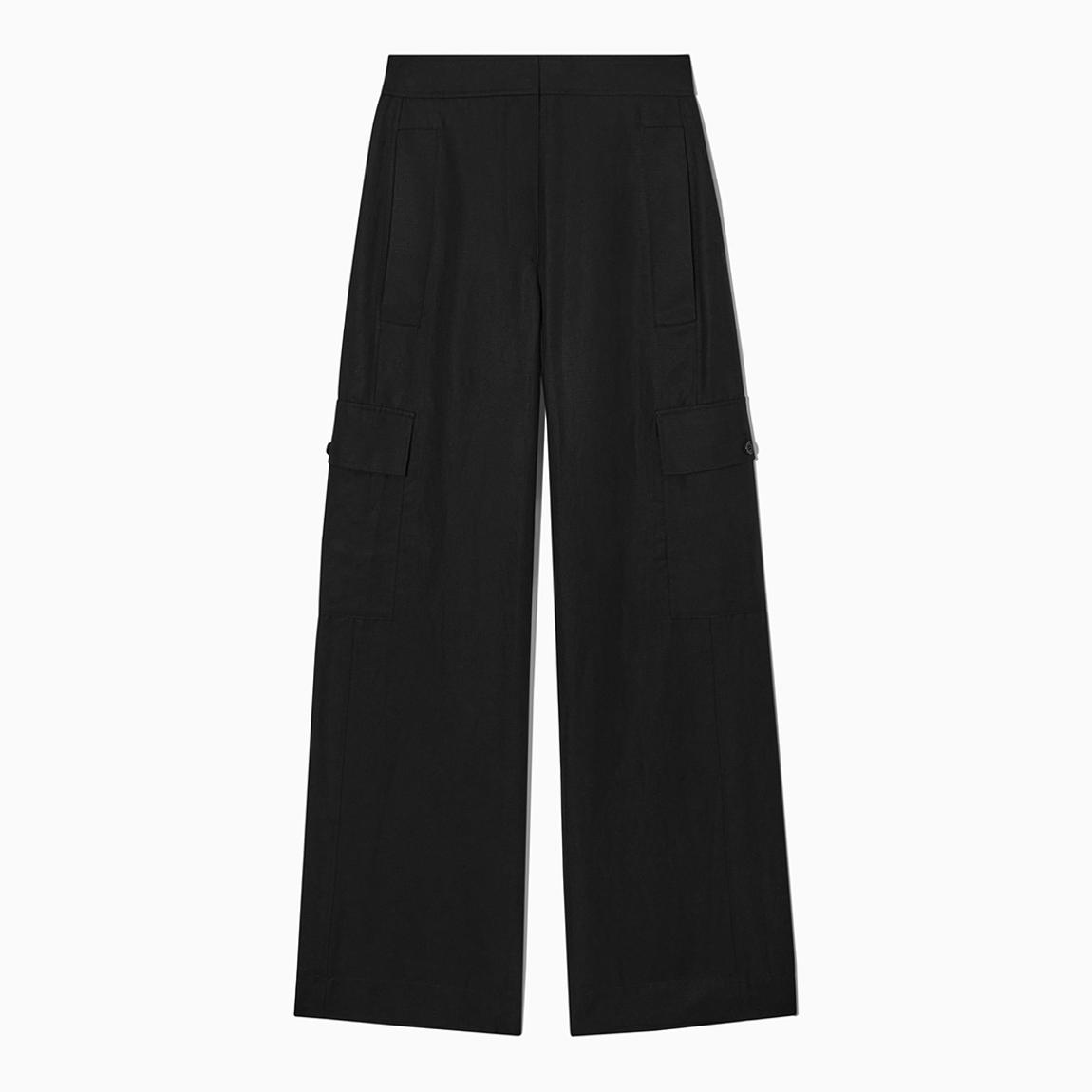 Black Florino Cargo Trouser main product photo