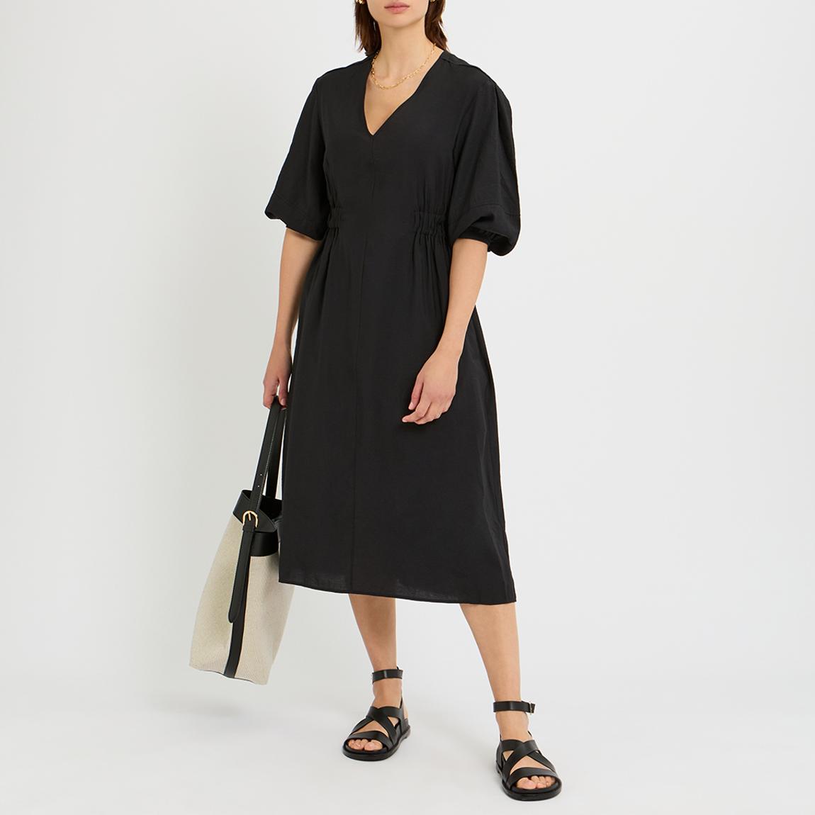 Black Gracelia Fit & Flare Dress main product photo