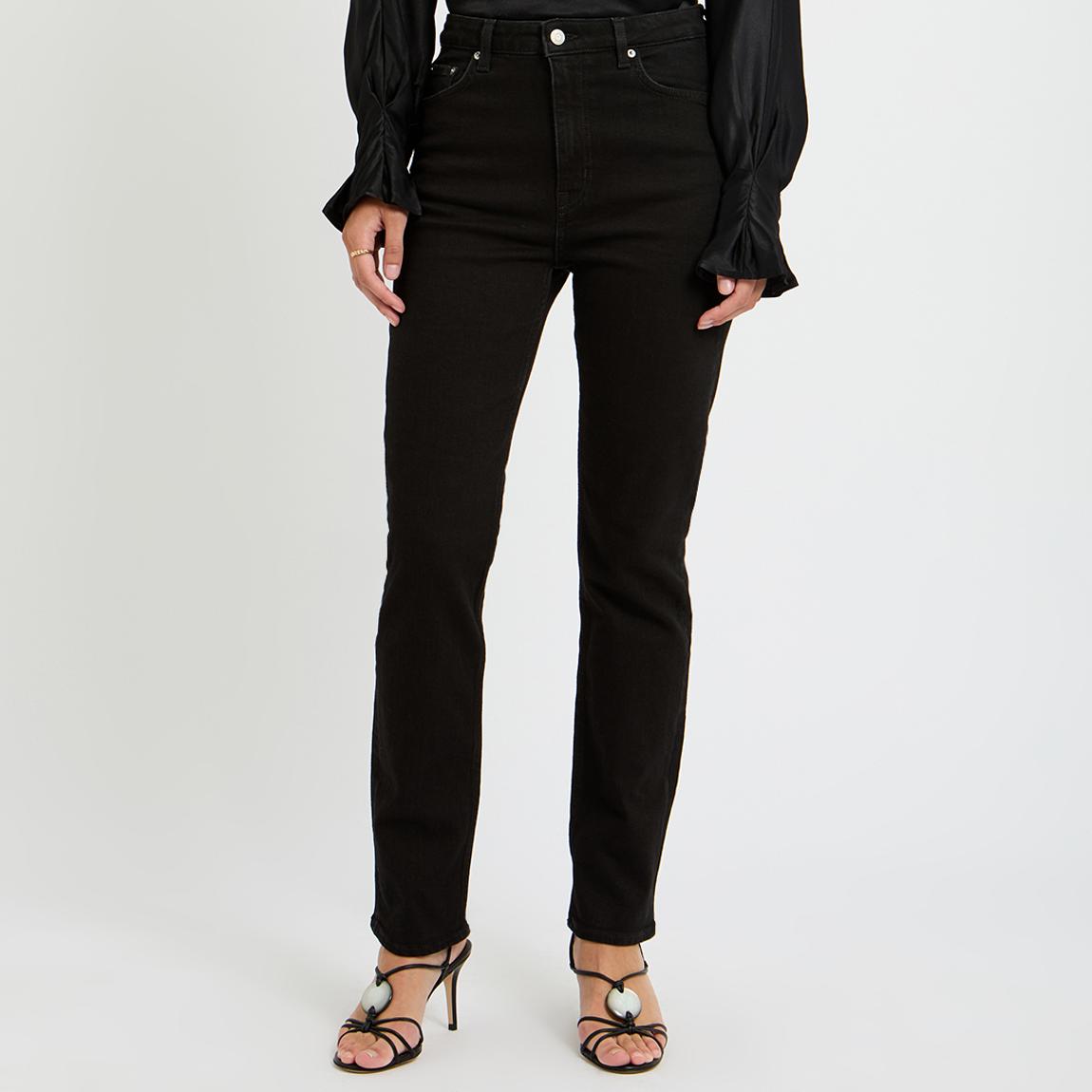 Black Straight Jean main product photo