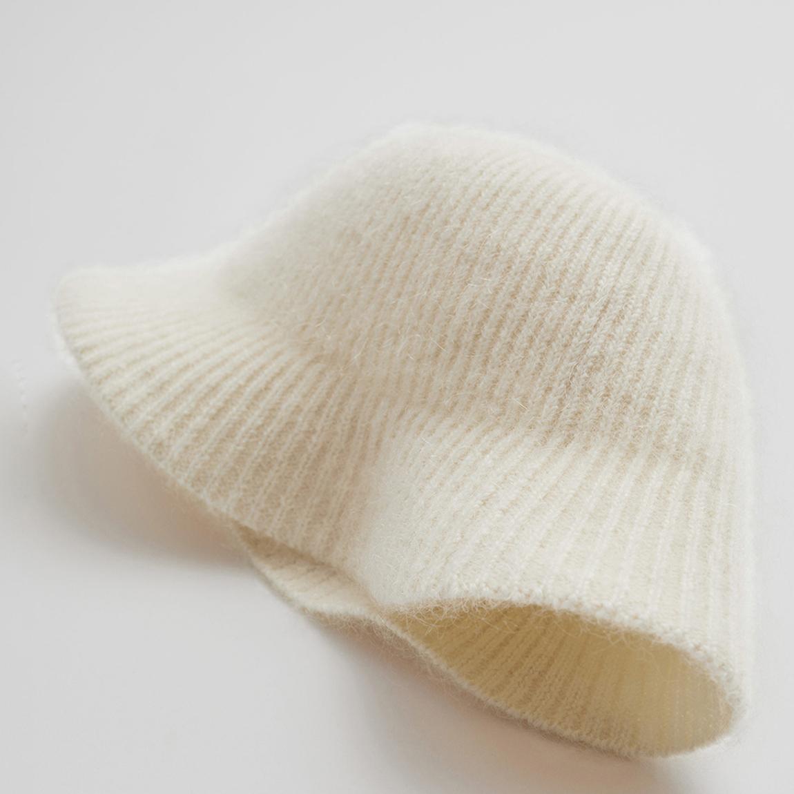 Beige Fluffy Bucket Hat main product photo