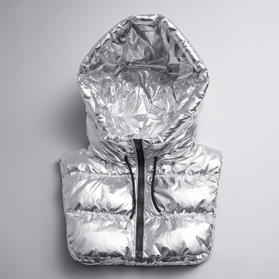 Silver Padded Hood main product photo