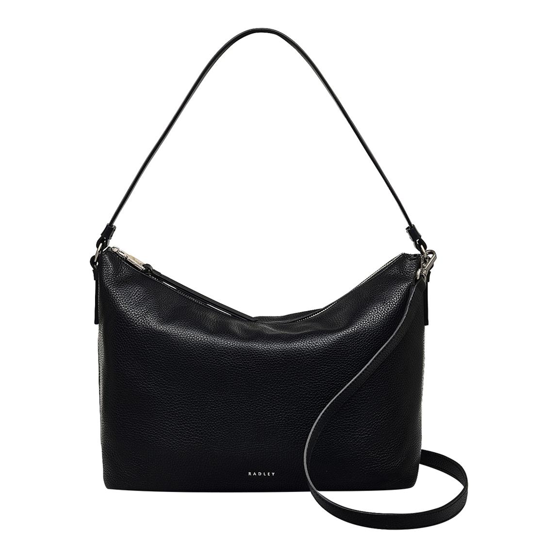 Black Bella Radley Medium Ziptop Shoulder main product photo