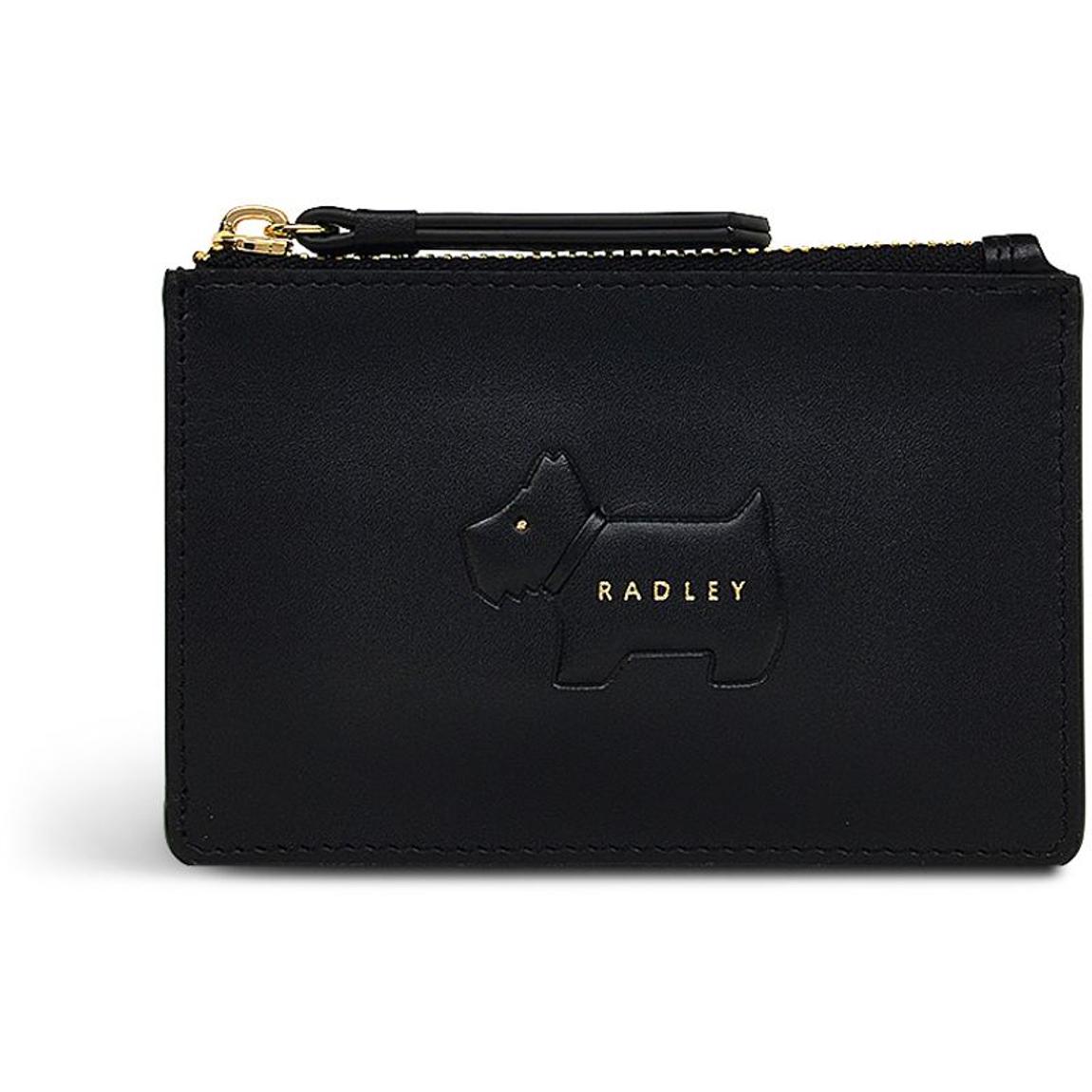 Black Puffy Radley Small Ziptop Coin Purse main product photo