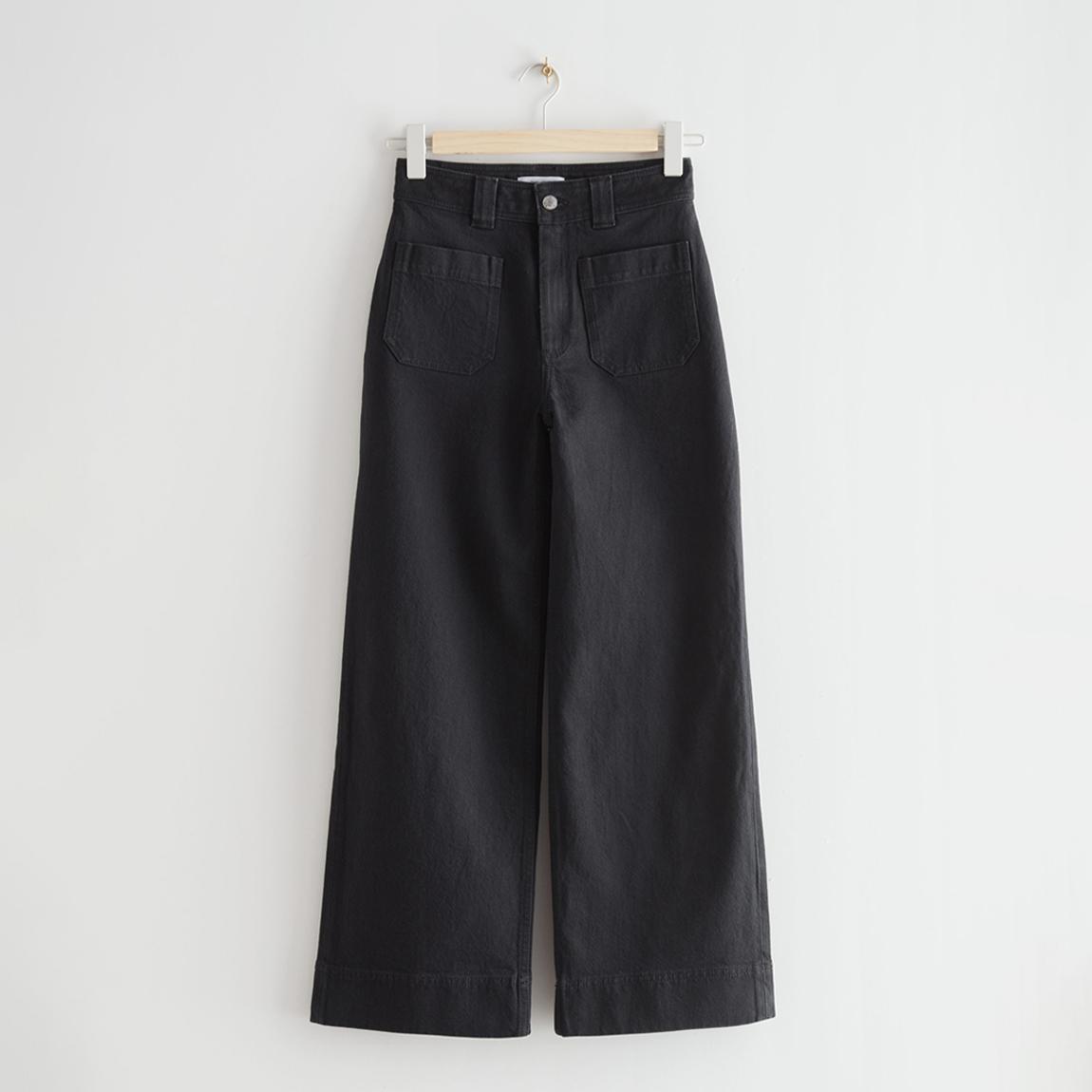 Black Wide Leg Jeans main product photo