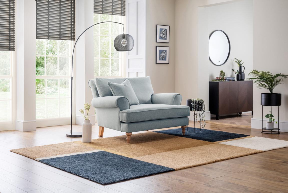 Marylebone Snuggle Chair Faro Ashen main product photo
