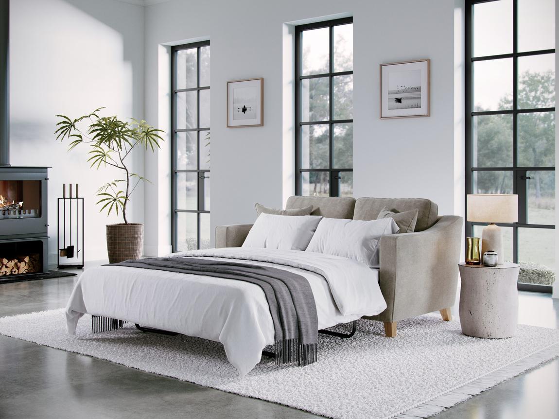 Elton Sofa Bed City Stone main product photo