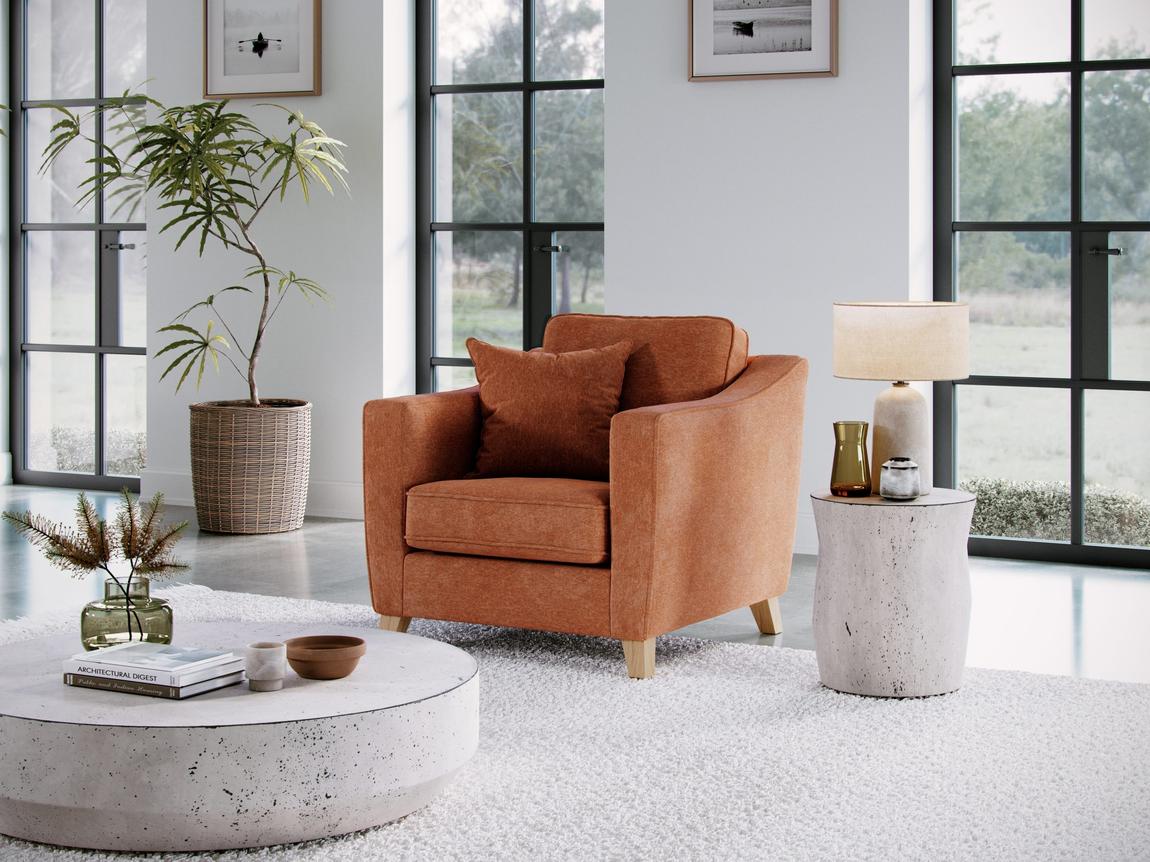 Elton Armchair City Terracota main product photo