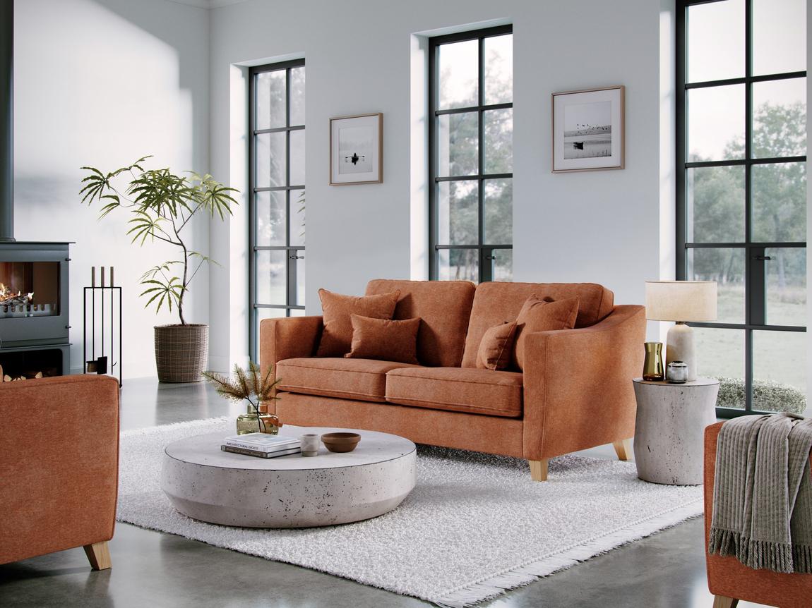 Elton Medium Sofa City Terracota main product photo