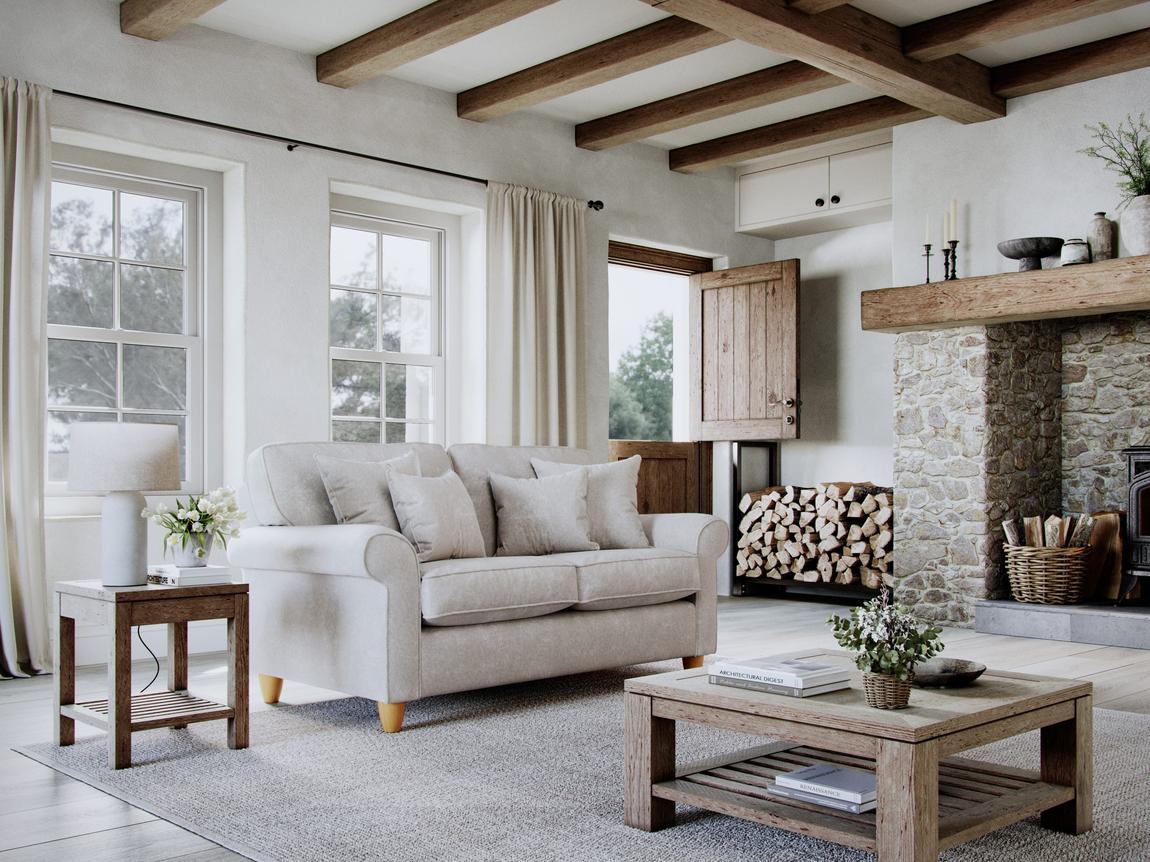 Abingdon Small Sofa Glory Pearl main product photo