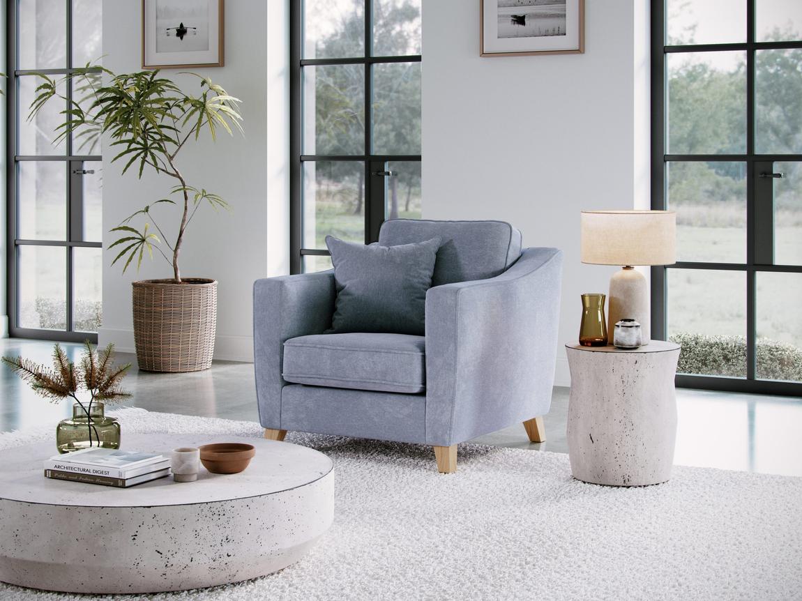 Elton Armchair City Fine Blue main product photo