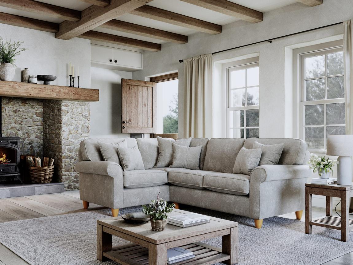 Abingdon 1 Corner 2 Sofa Glory Beige main product photo