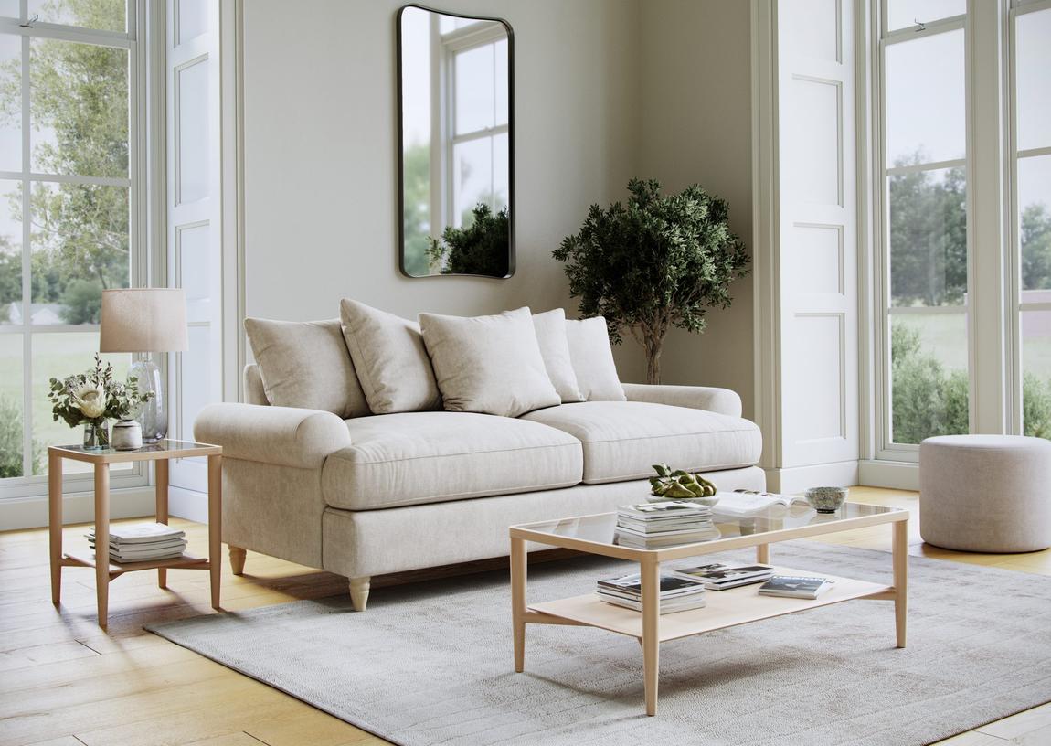 Brentwood Large Sofa Faro Linen main product photo