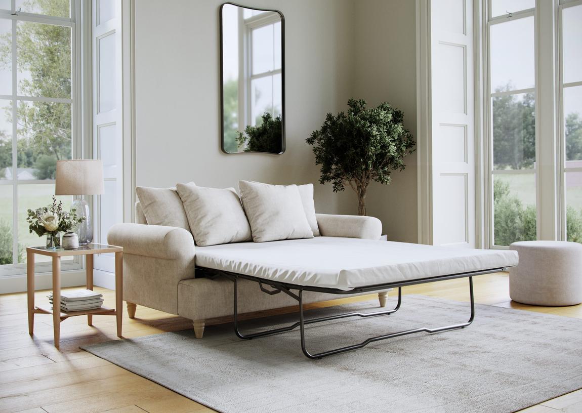 Brentwood Sofa Bed Faro Linen main product photo