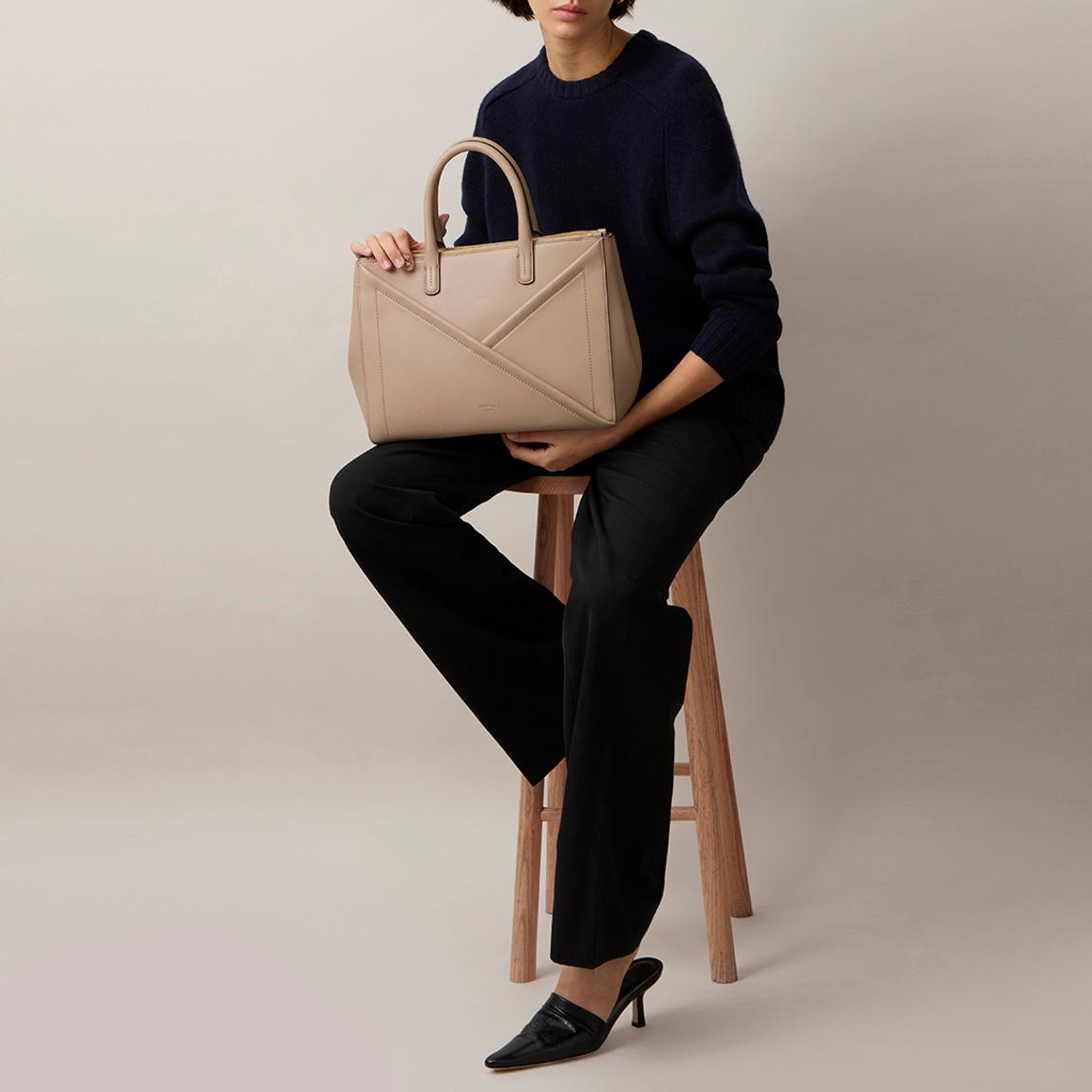 Mulberry Maple M Zipped Top Handle Bag - BrandAlley